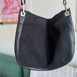 Holt Renfrew Black Shoulder Bag